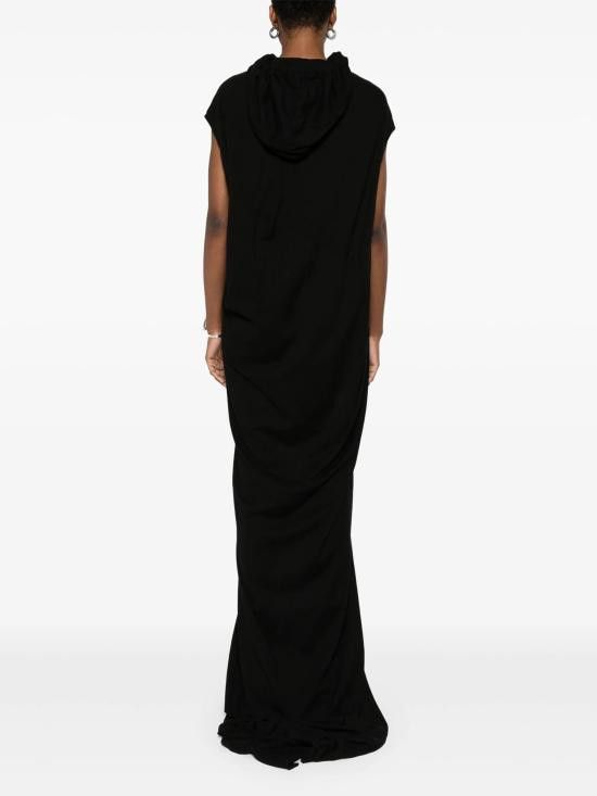 Rick Owens RICK OWENS Women Mid Skirts DS01E3517RN 09 BLACK Size S / US 4 / IT 40 - 4 Thumbnail