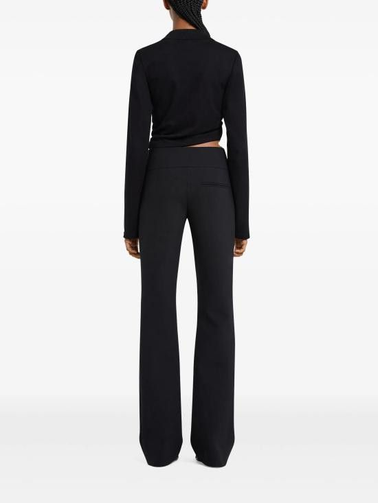 Courreges COURREGES Women Polo Shirts 225JPO048JS0193 9999 BLACK Size S / US 4 / IT 40 - 4 Thumbnail