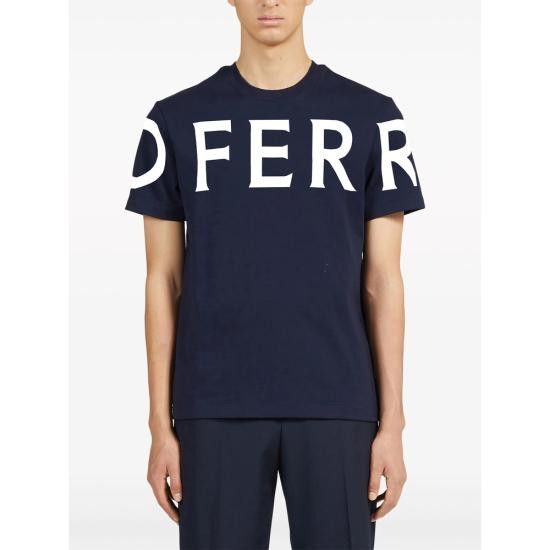 Salvatore Ferragamo SALVATORE FERRAGAMO Men T-Shirts 122303 0771855 NA WH BLUE Size US S / EU 44-46 / 1 - 4 Thumbnail