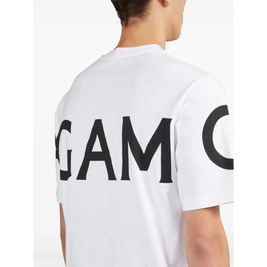 Salvatore Ferragamo SALVATORE FERRAGAMO Men T-Shirts 122303 0771468 BI NE WHITE Size US S / EU 44-46 / 1 - 5 Thumbnail