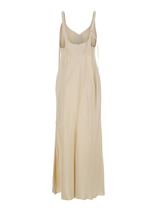 Sportmax SPORTMAX Women Long Skirts 2512221052600001 Beige Size M / US 6-8 / IT 42-44 - 2 Thumbnail