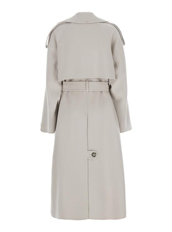 Sportmax SPORTMAX Women Coats 2512011021600013 Beige Size XS / US 0-2 / IT 36-38 - 2 Thumbnail