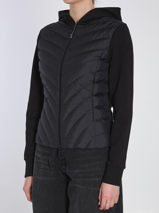 Moncler MONCLER Women Sweater 8G00020 BLACK Size M / US 6-8 / IT 42-44 - 2 Thumbnail