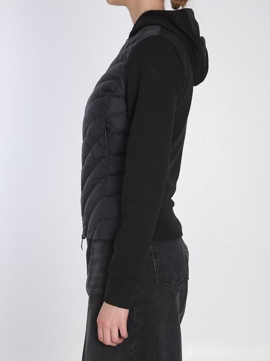 Moncler MONCLER Women Sweater 8G00020 BLACK Size M / US 6-8 / IT 42-44 - 3 Thumbnail