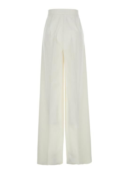 Max Mara MAX MARA Women Straight Pants 2511131011600001 White Size 32" / US 10 / IT 46 - 2 Thumbnail