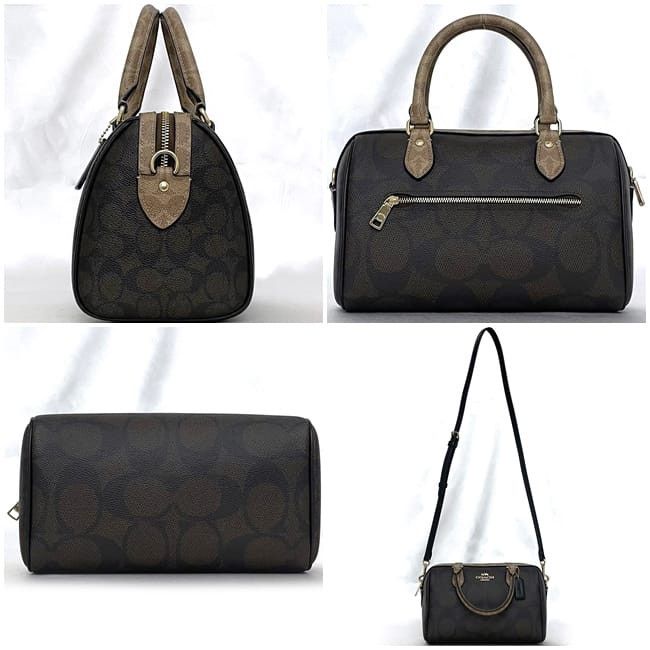 Coach COACH Handbag Brown Pvc Size ONE SIZE - 2 Thumbnail