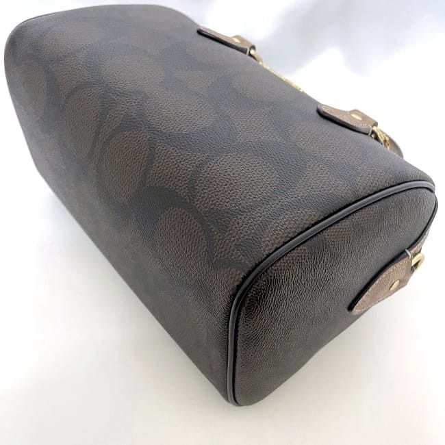 Coach COACH Handbag Brown Pvc Size ONE SIZE - 3 Thumbnail