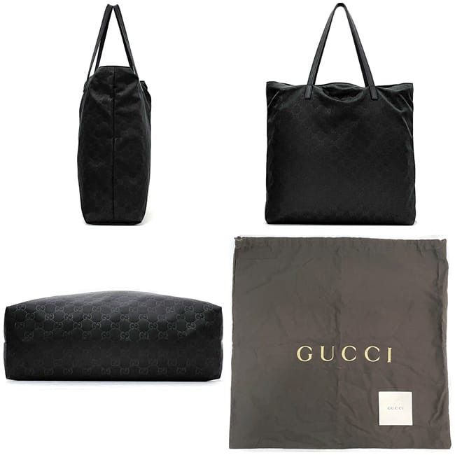 Gucci GUCCI Tote Bag Black Synthetic Size ONE SIZE - 2 Thumbnail
