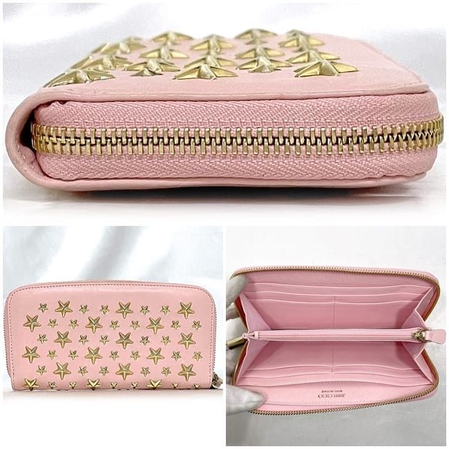 Jimmy Choo JIMMY CHOO Pink Leather Size ONE SIZE - 2 Thumbnail