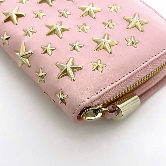 Jimmy Choo JIMMY CHOO Pink Leather Size ONE SIZE - 3 Thumbnail