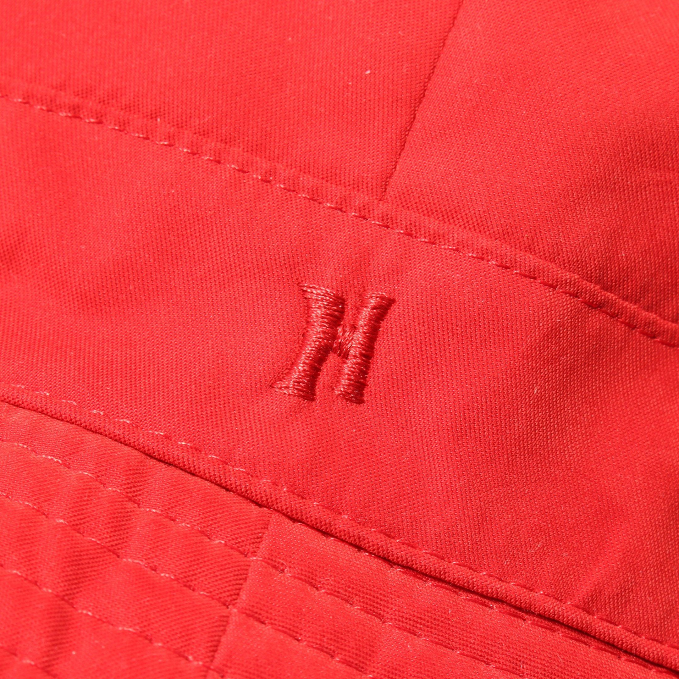 Hermes Hermes H Logo Bucket Hat Red Size ONE SIZE - 7 Thumbnail