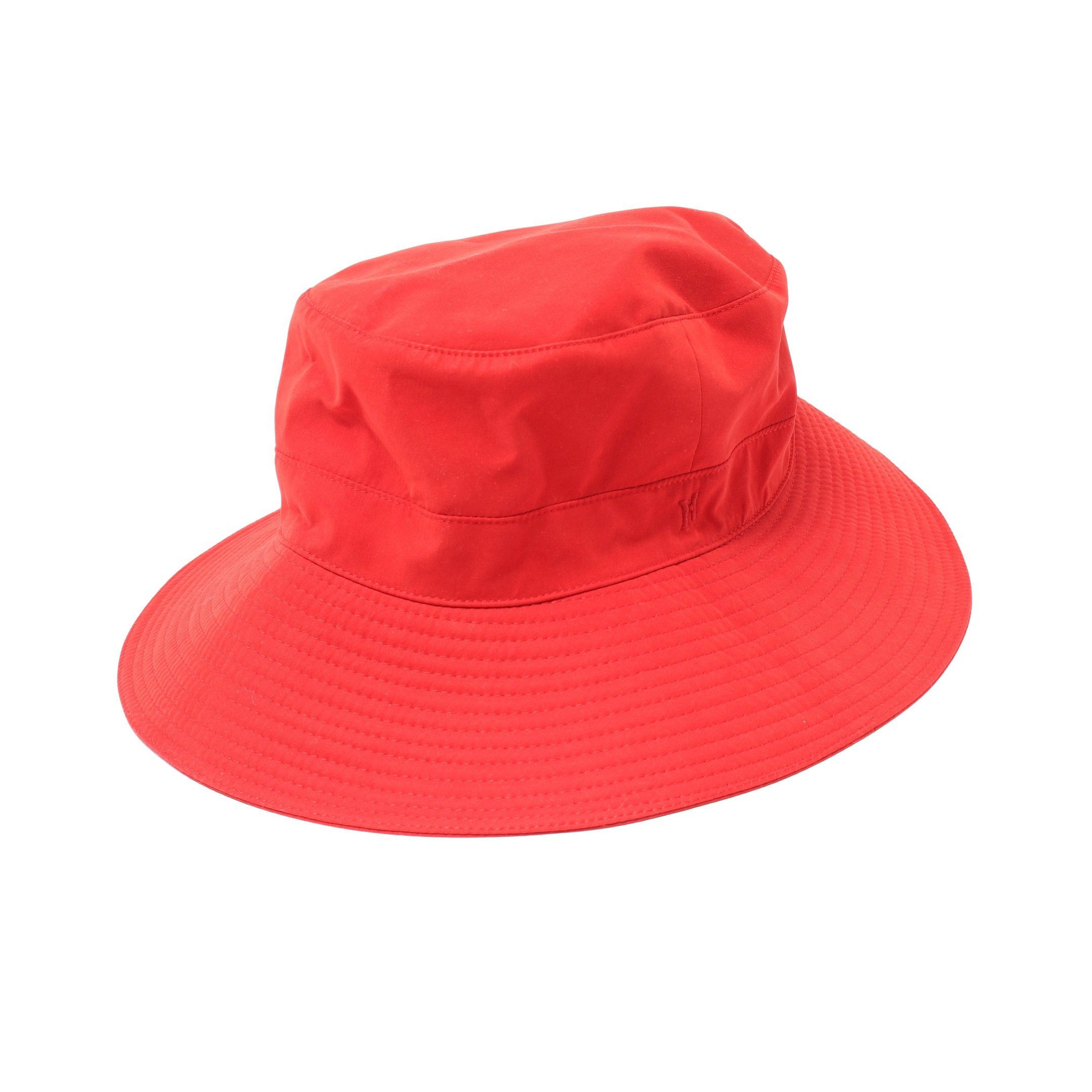 Hermes Hermes H Logo Bucket Hat Red Size ONE SIZE - 2 Thumbnail