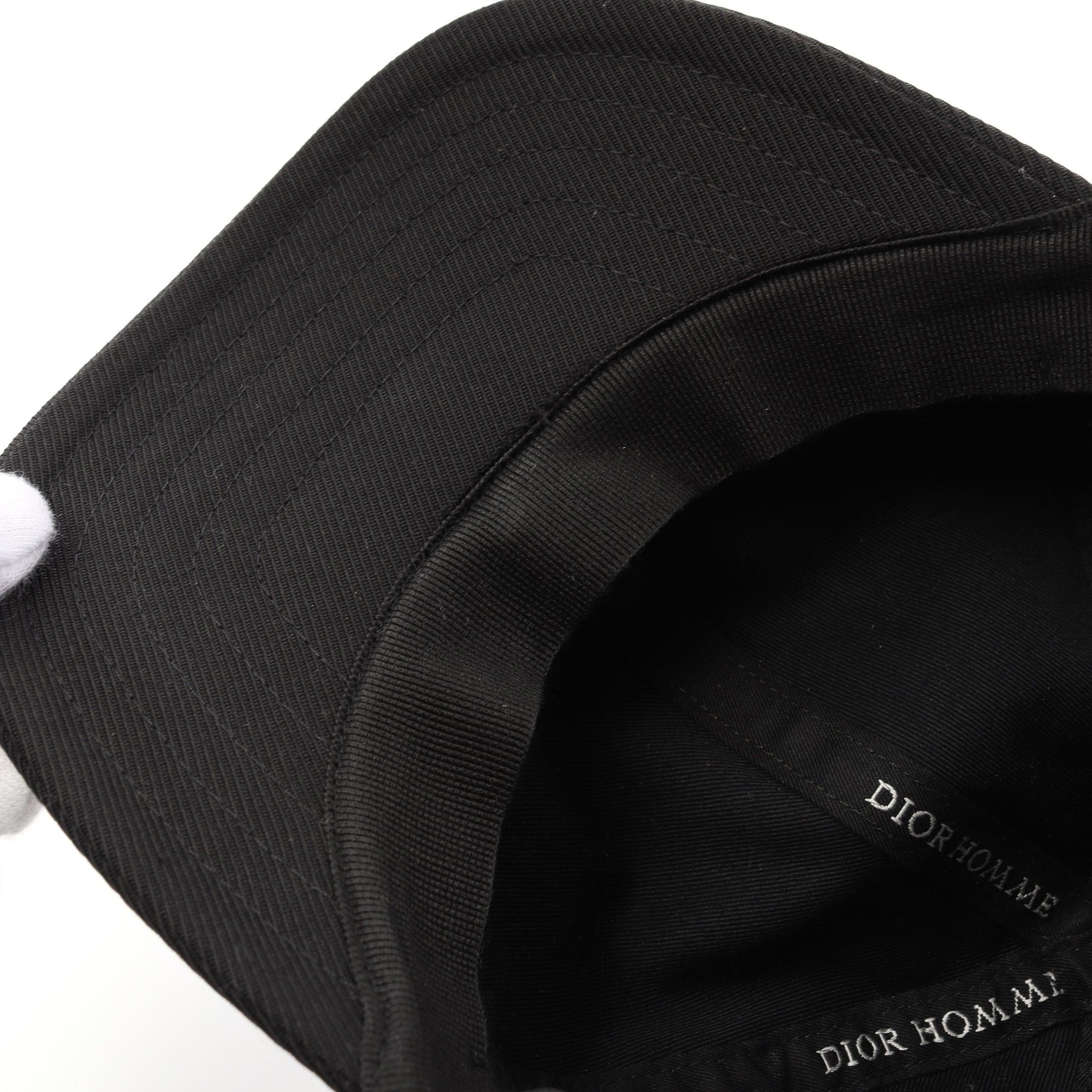 Dior Dior Hardior Baseball Cap Wool Black Size ONE SIZE - 6 Thumbnail