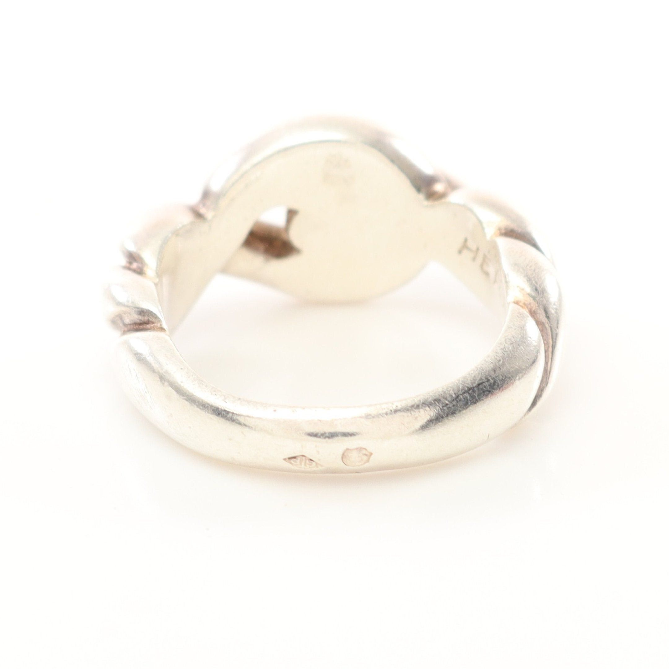 Hermes Hermes Torsade Twist Ring Ag925 Silver Size ONE SIZE - 3 Thumbnail