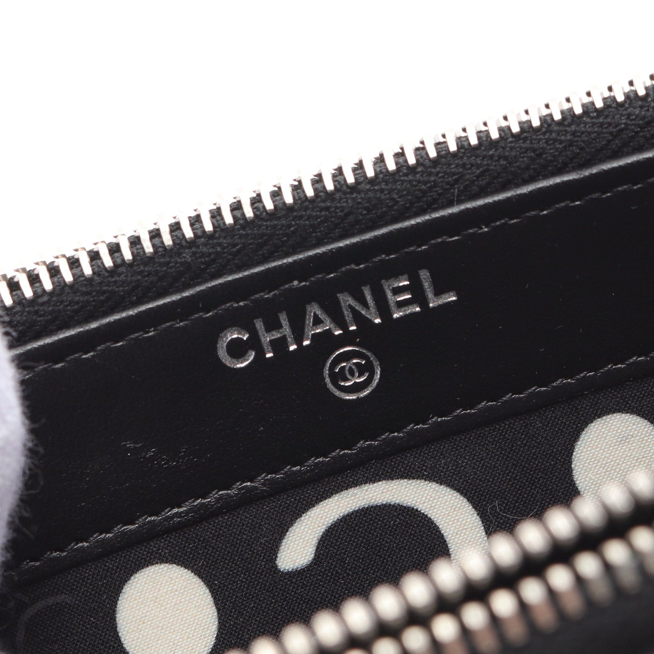 Chanel Chanel Matelasse Chain Wallet Caviar Skin Black Silver Hardware Size ONE SIZE - 6 Thumbnail