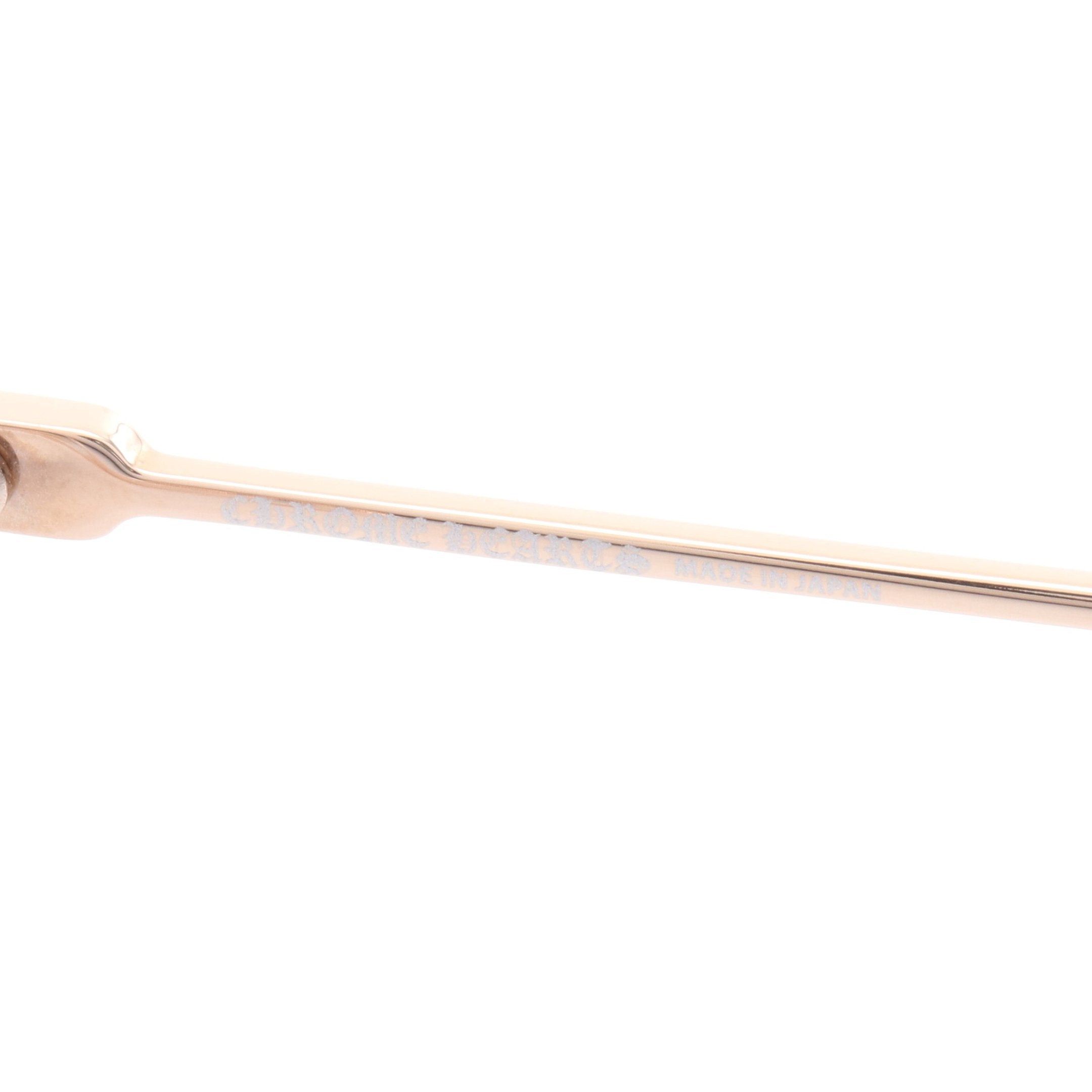 Chrome Hearts Chrome Hearts Jack On Sunglasses Gp Light Pink Gold Size ONE SIZE - 4 Thumbnail