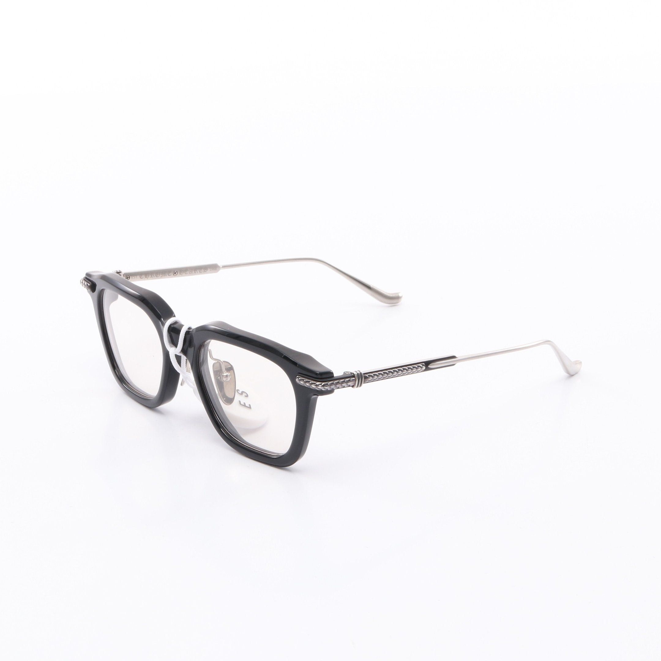 Chrome Hearts Chrome Hearts Cumption-A Glasses Black Silver Non-Prescription Size ONE SIZE - 2 Thumbnail