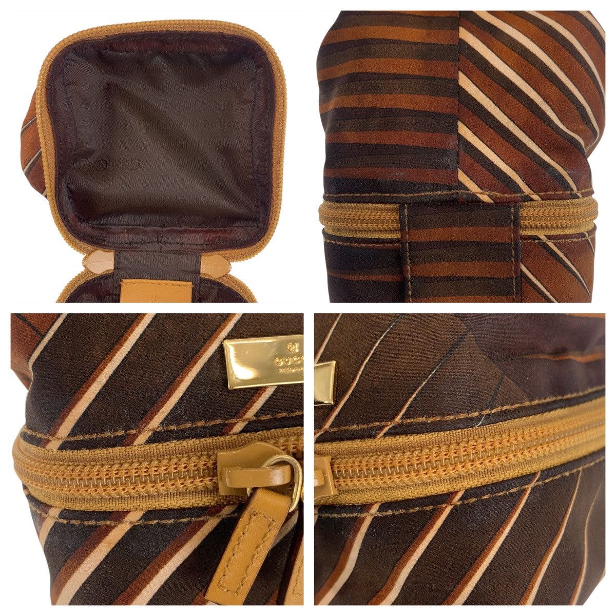 Gucci Gucci Gucci Nylon Handbag 039 9054 Others Handbag 039 9054 Size ONE SIZE - 5 Thumbnail