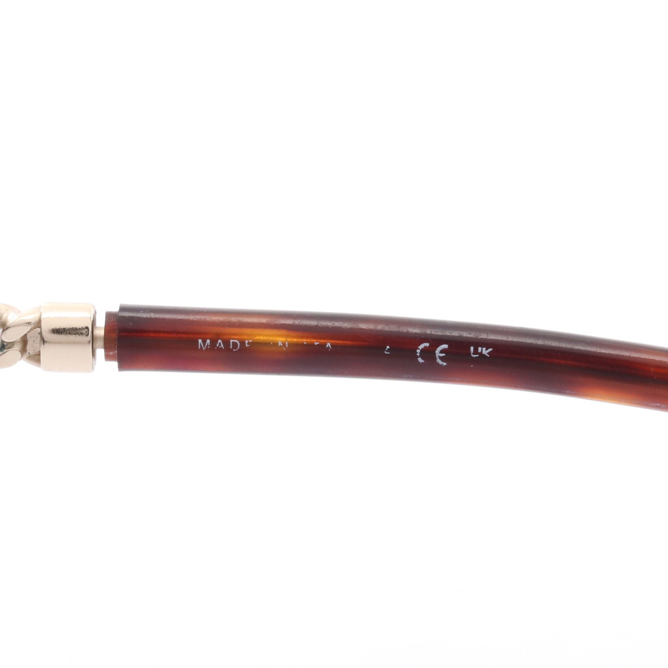 Chanel Chanel Round Shape Optical Sunglasses Gp Gold Size ONE SIZE - 6 Thumbnail
