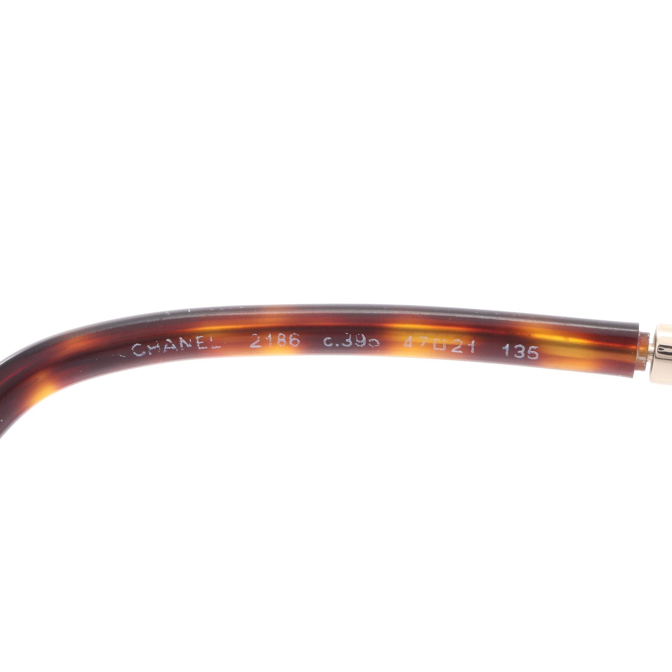 Chanel Chanel Round Shape Optical Sunglasses Gp Gold Size ONE SIZE - 4 Thumbnail