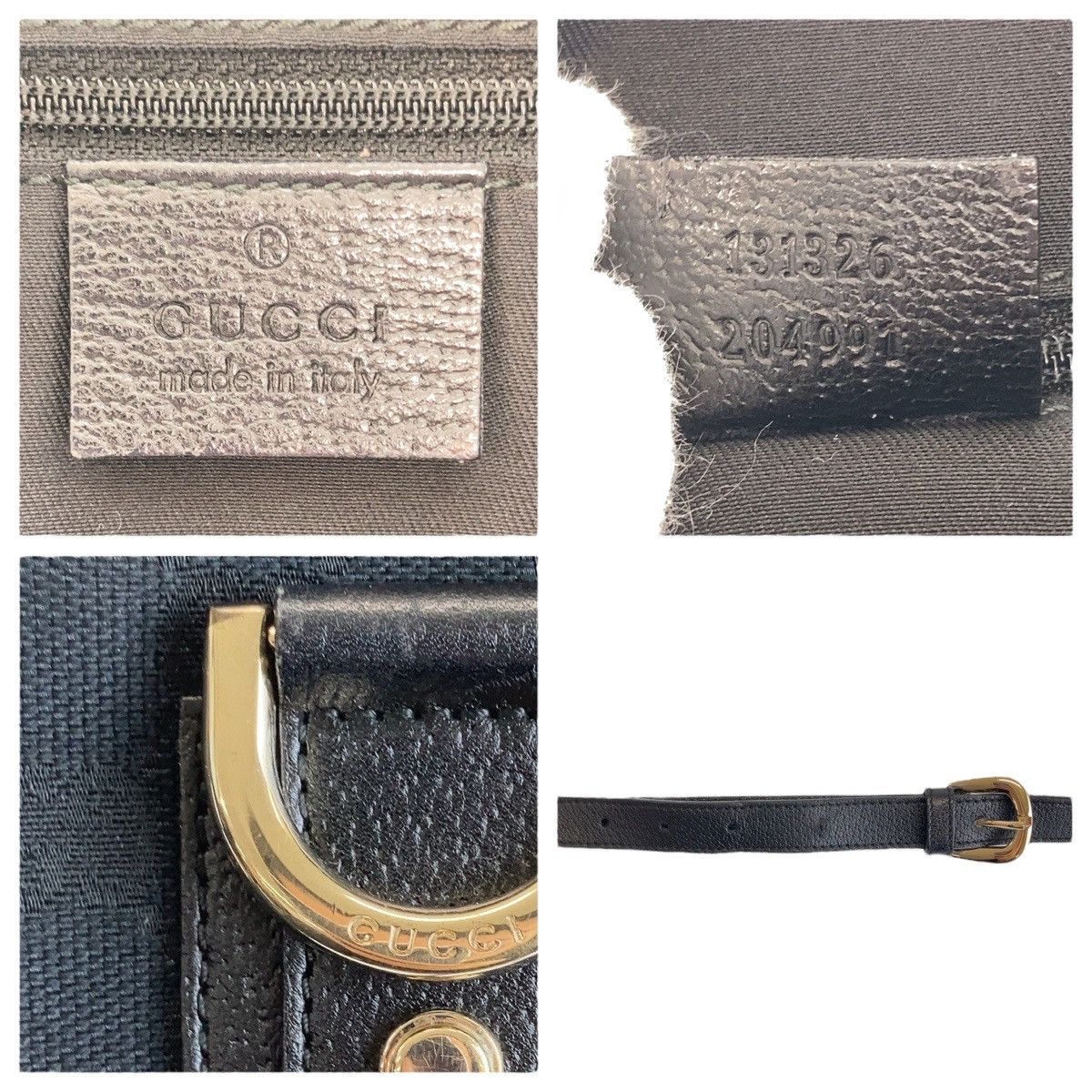 Gucci Gucci Gucci GG Canvas Abby Shoulder Bag 131326 Canvas Shoulder Bag 131326 DUTY FREE for USA Size ONE SIZE - 4 Thumbnail