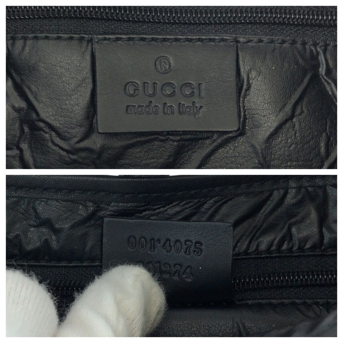 Gucci Gucci Gucci GG Canvas Jackie 2way bag 001 4075 Canvas Shoulder Bag 001 4075 DUTY FREE for USA Size ONE SIZE - 4 Thumbnail