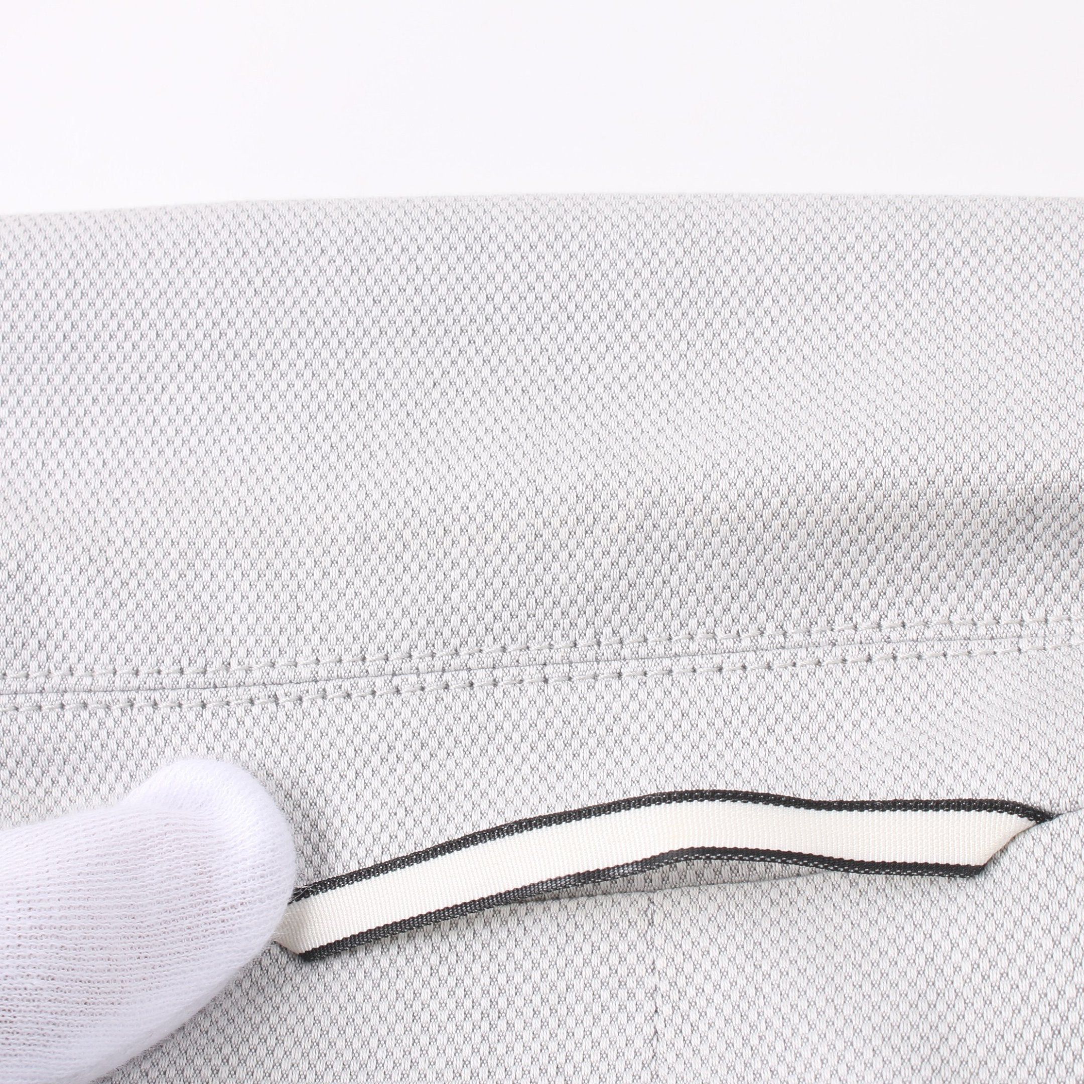 Hermes Hermes Serie Button Skirt Suit Set Up Cotton Light Gray Size ONE SIZE - 8 Thumbnail