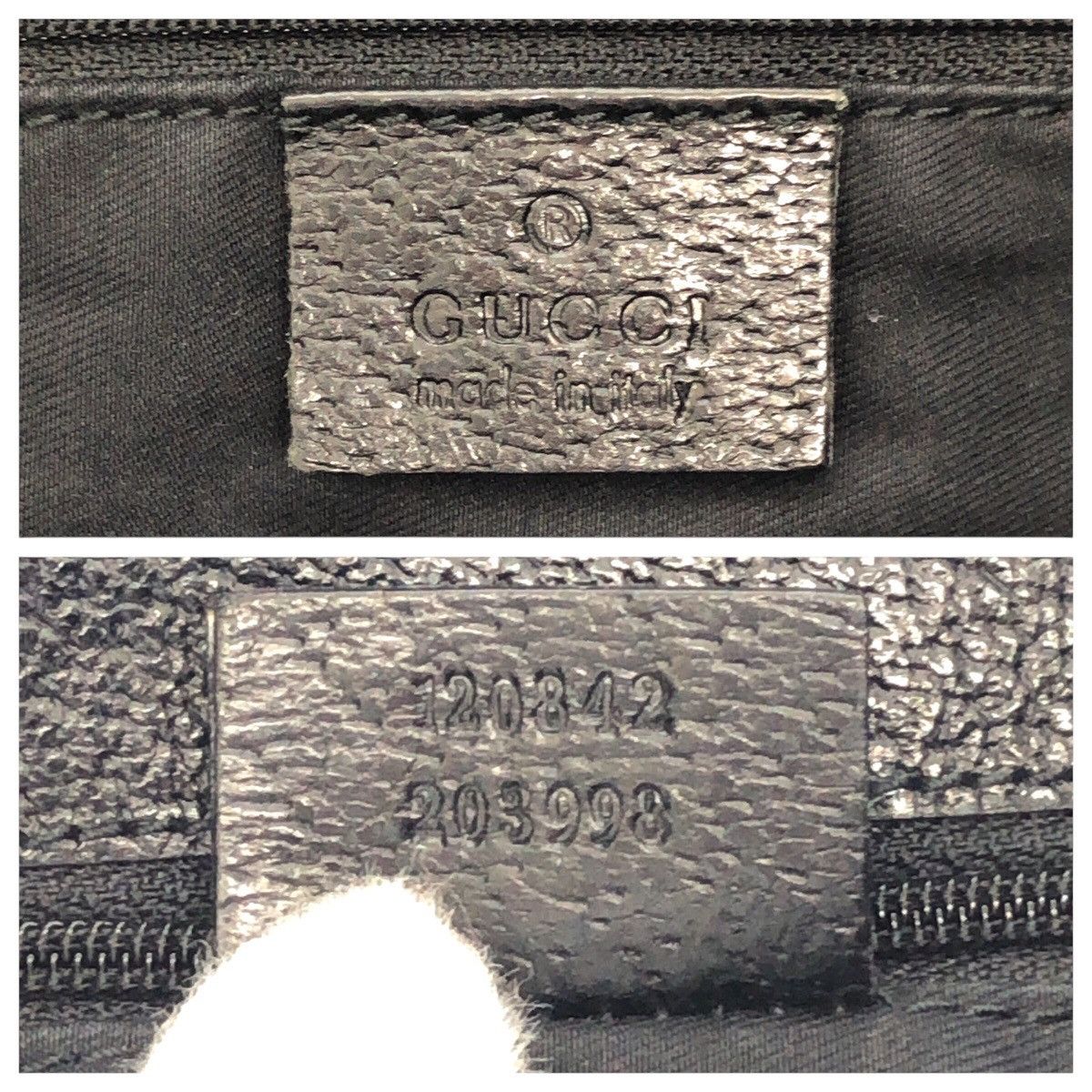 Gucci Gucci Gucci GG Canvas/Leather Shoulder Bag 120842 Canvas Shoulder Bag 120842 DUTY FREE for USA Size ONE SIZE - 4 Thumbnail
