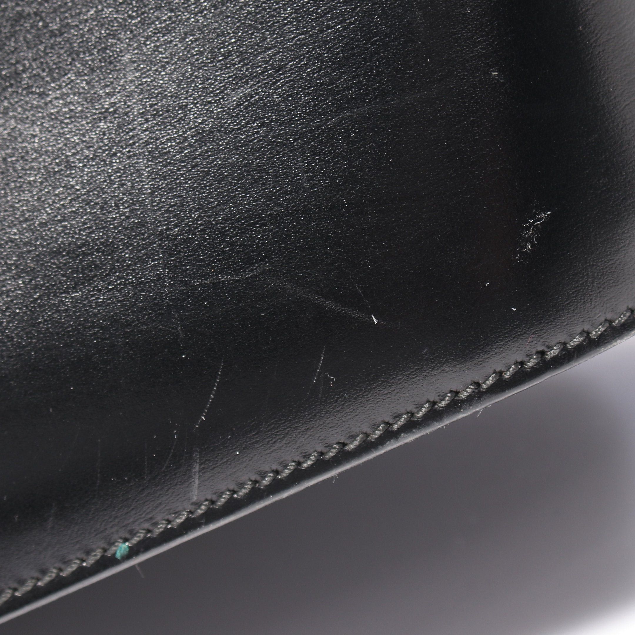 Celine Celine Handbag Leather Black Size ONE SIZE - 11 Thumbnail