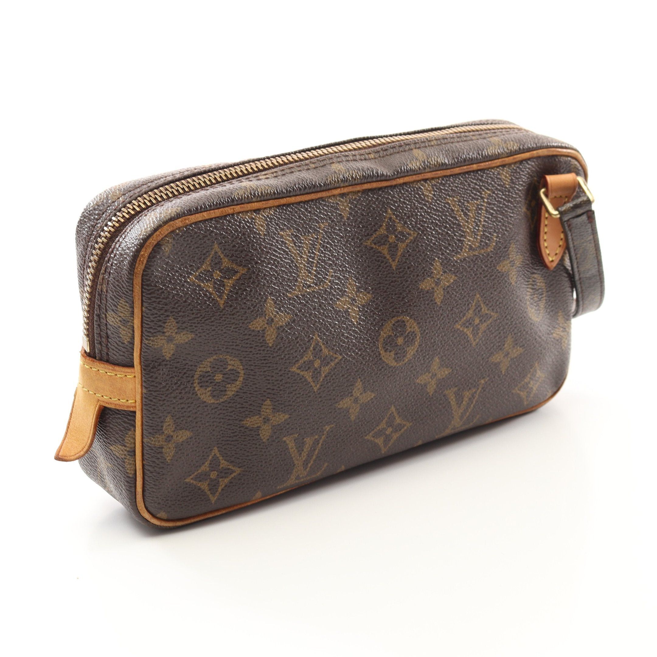 Louis Vuitton Louis Vuitton Marly Monogram Shoulder Bag Leather Brown Size ONE SIZE - 2 Thumbnail