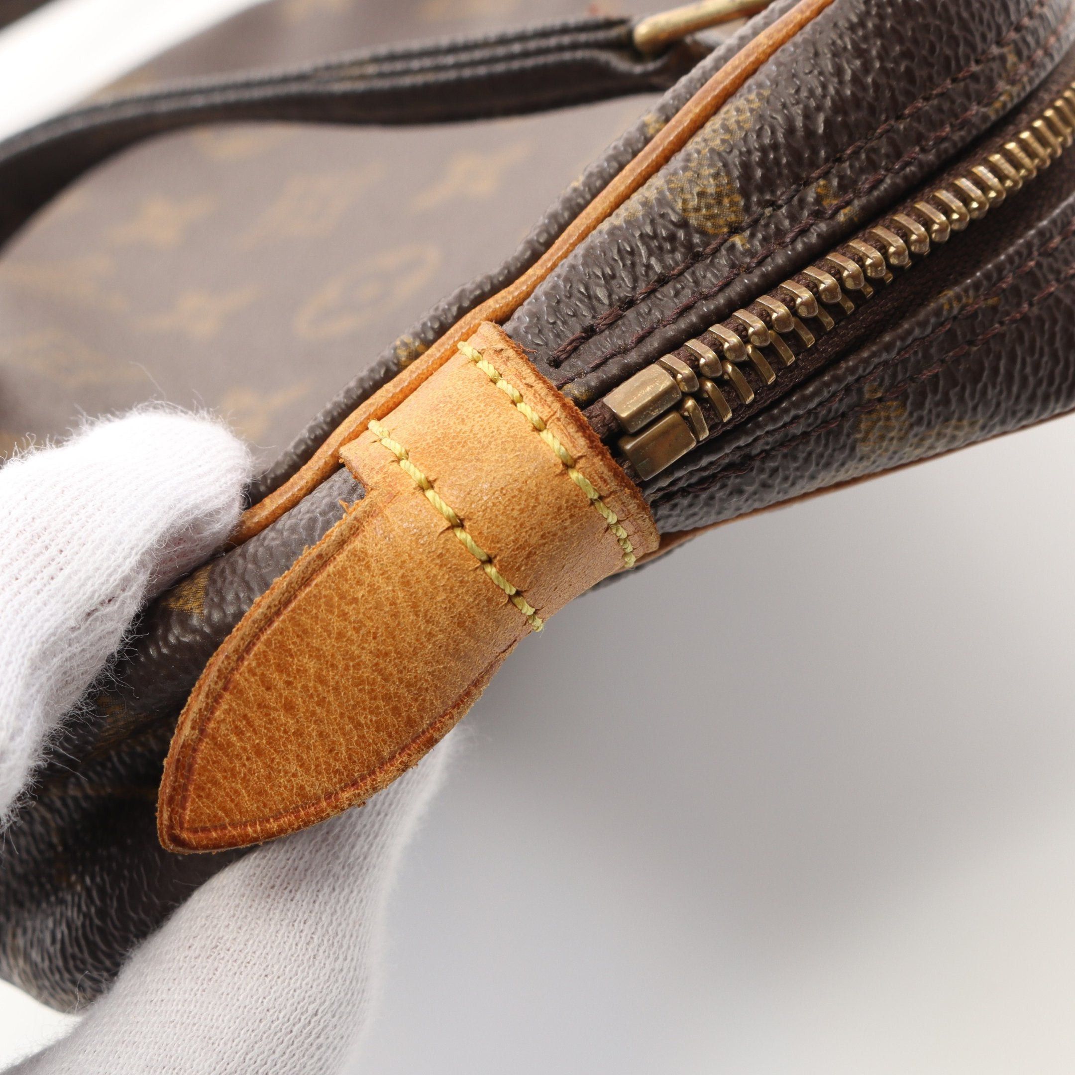 Louis Vuitton Louis Vuitton Marly Monogram Shoulder Bag Leather Brown Size ONE SIZE - 8 Thumbnail