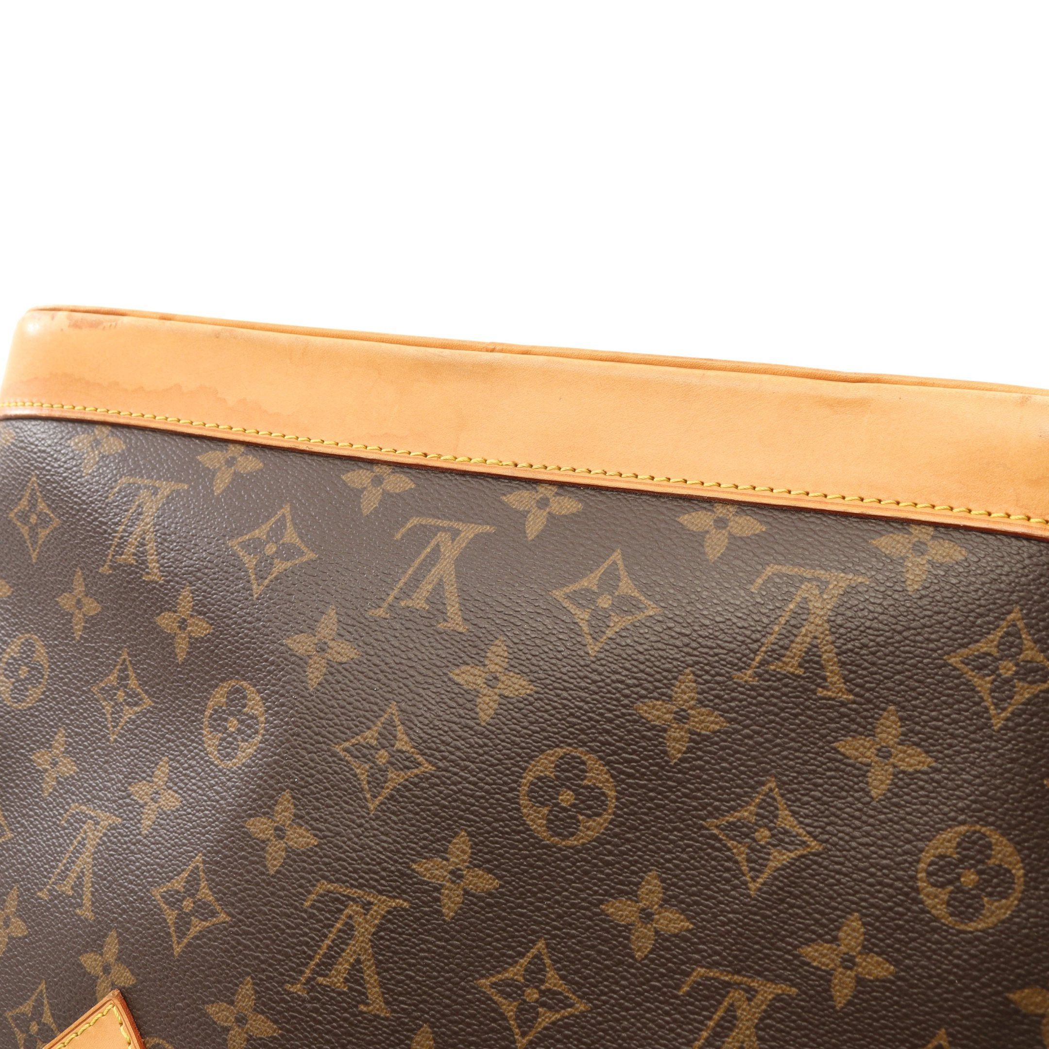 Louis Vuitton Louis Vuitton Alma Pm Monogram Handbag Leather Brown Size ONE SIZE - 10 Thumbnail