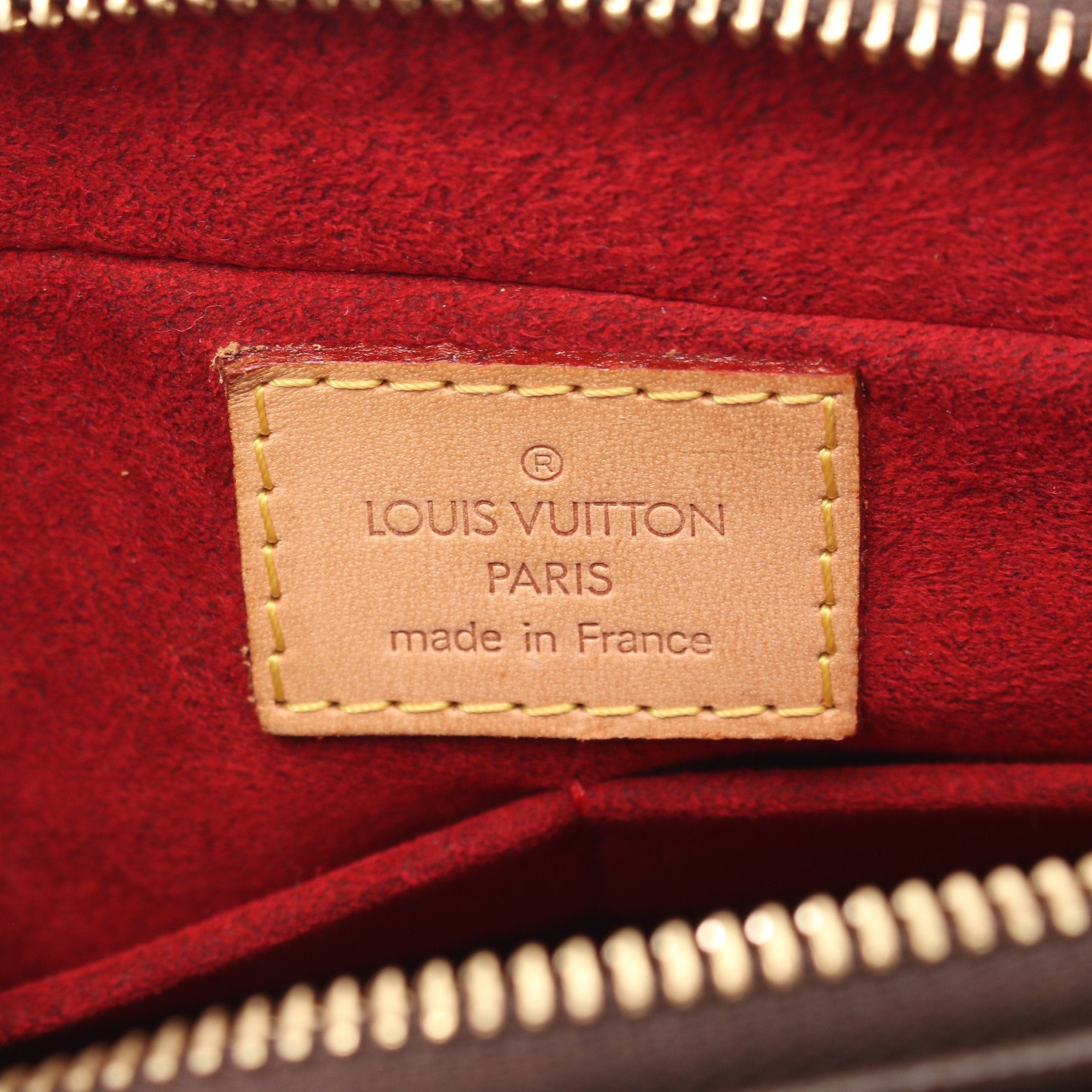 Louis Vuitton Louis Vuitton Vivacite Mm Monogram Shoulder Bag Leather Brown Size ONE SIZE - 5 Thumbnail