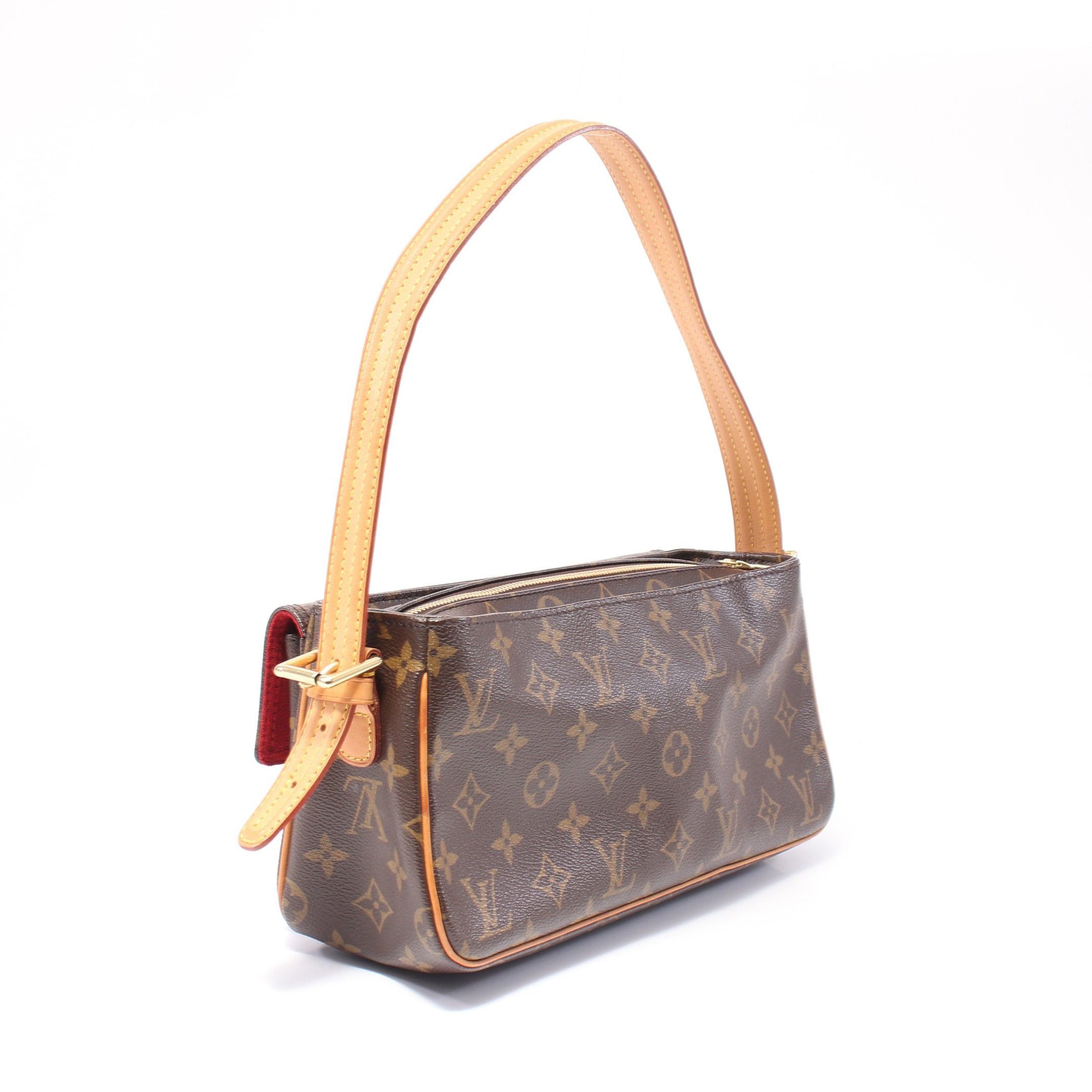Louis Vuitton Louis Vuitton Vivacite Mm Monogram Shoulder Bag Leather Brown Size ONE SIZE - 2 Thumbnail