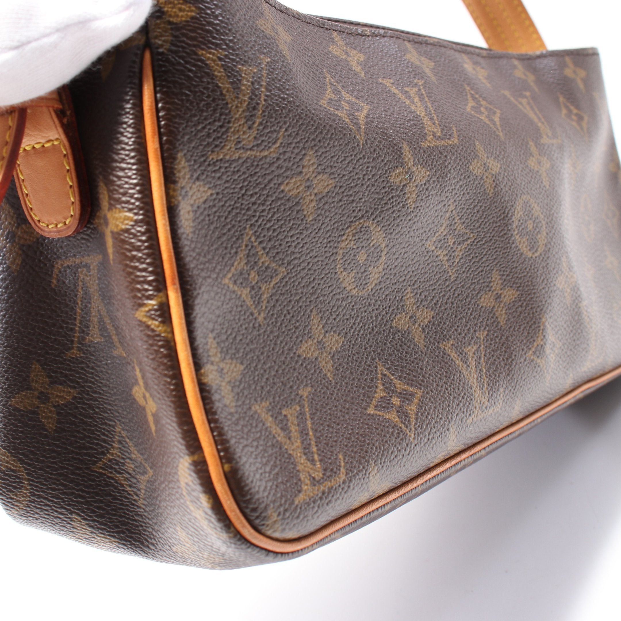 Louis Vuitton Louis Vuitton Vivacite Mm Monogram Shoulder Bag Leather Brown Size ONE SIZE - 7 Thumbnail
