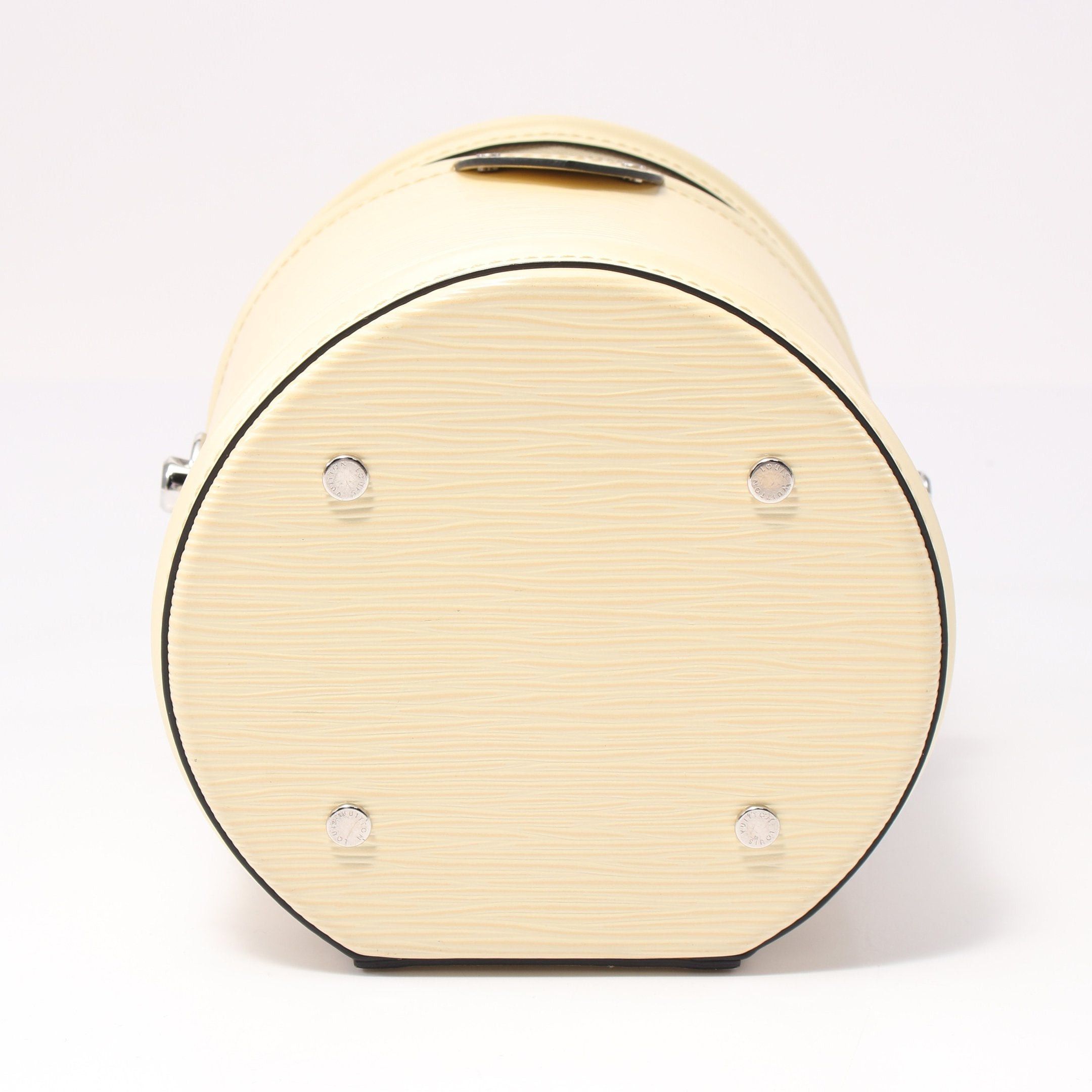 Louis Vuitton Louis Vuitton Cannes Epi Handbag Vanity Bag Light Yellow Size ONE SIZE - 11 Thumbnail