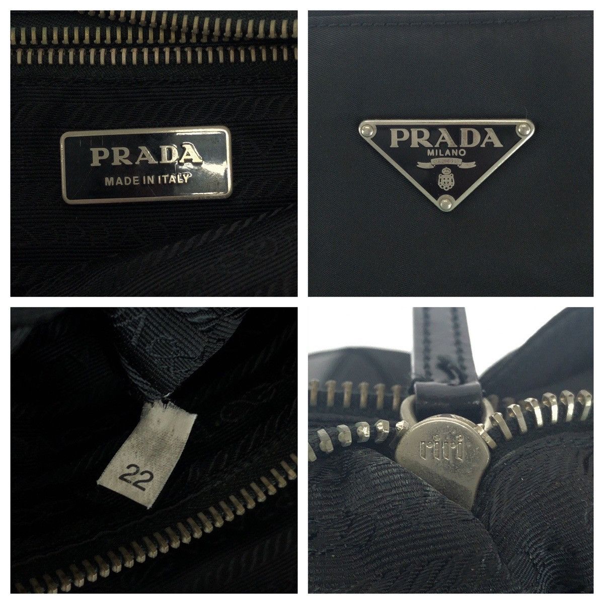 Prada Prada Prada Tessuto Triangle Logo 2way Bag Nylon BN0686 Others Shoulder Bag BN0686 Size ONE SIZE - 4 Thumbnail