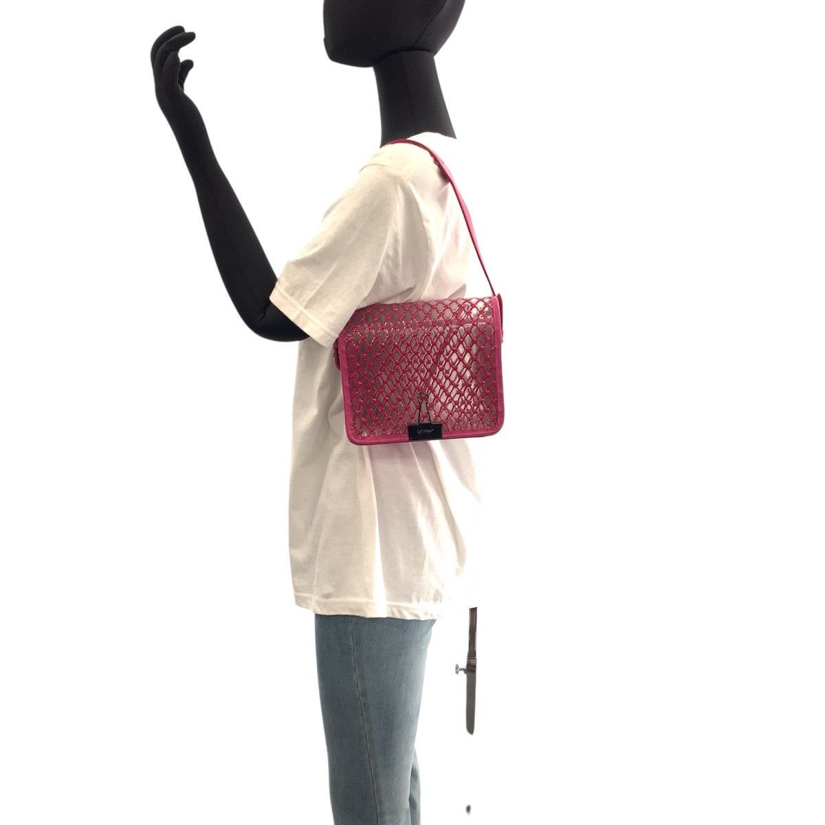 Off-White Off-White Off-White Leather/Vinyl 2way Shoulder Bag Leather Shoulder Bag DUTY FREE for USA Size ONE SIZE - 5 Thumbnail