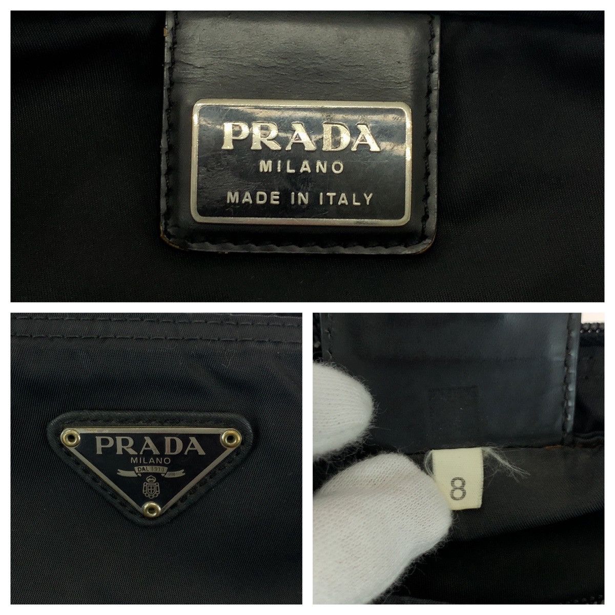 Prada Prada Prada Tessuto Triangle Logo Plate Nylon Shoulder Bag 501934 Others Shoulder Bag 501934 DUTY FREE for USA Size ONE SIZE - 4 Thumbnail