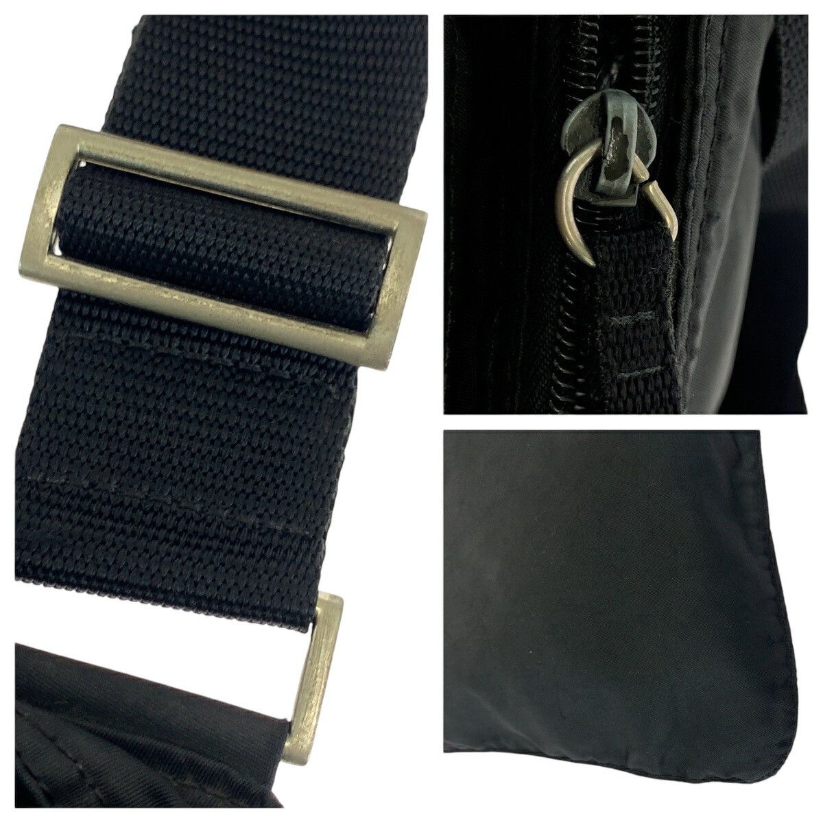 Prada Prada Prada Tessuto Triangle Logo Plate Nylon Shoulder Bag 501934 Others Shoulder Bag 501934 DUTY FREE for USA Size ONE SIZE - 6 Thumbnail