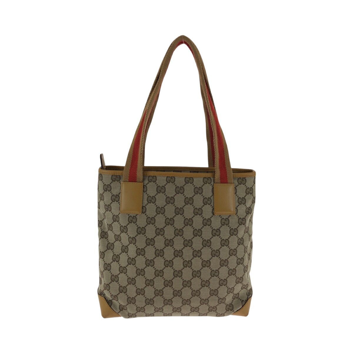 Gucci Gucci Gucci GG Canvas Handbag 019 0402 Canvas Tote Bag 019 0402 DUTY FREE for USA Size ONE SIZE - 2 Thumbnail