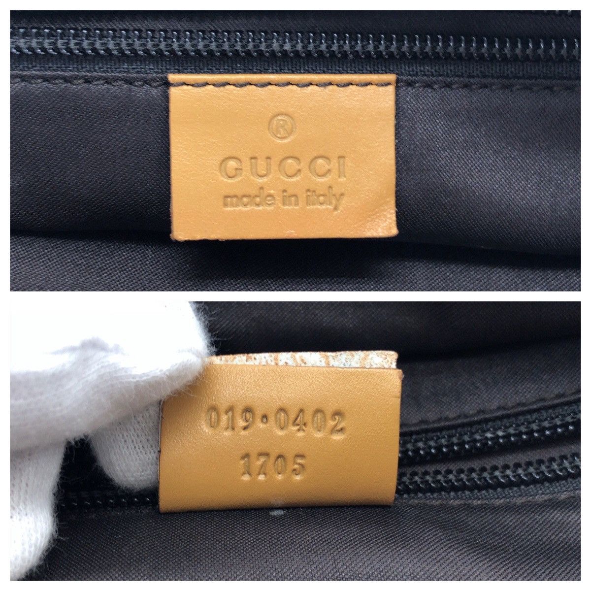 Gucci Gucci Gucci GG Canvas Handbag 019 0402 Canvas Tote Bag 019 0402 DUTY FREE for USA Size ONE SIZE - 4 Thumbnail