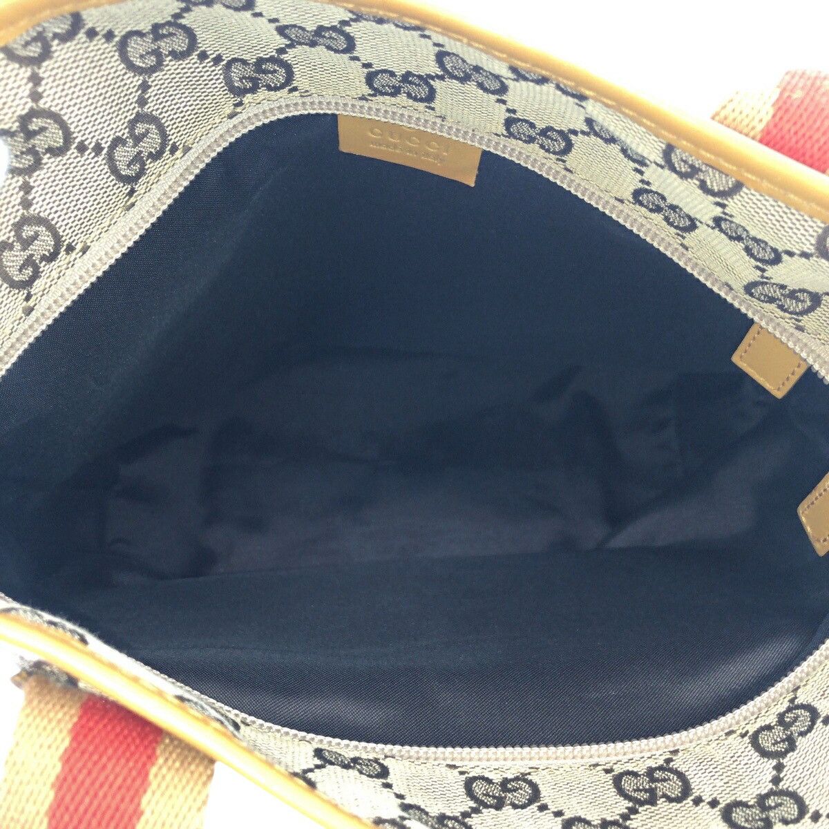 Gucci Gucci Gucci GG Canvas Handbag 019 0402 Canvas Tote Bag 019 0402 DUTY FREE for USA Size ONE SIZE - 9 Thumbnail
