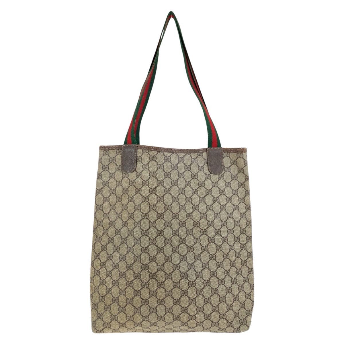 Gucci Gucci Gucci GG Supreme Canvas/Leather Old Gucci Sheline 2way Tote Bag/Shoulder Bag 39 02 003 Canvas Shoulder Bag 39 02 003 DUTY FREE for USA Size ONE SIZE - 2 Thumbnail