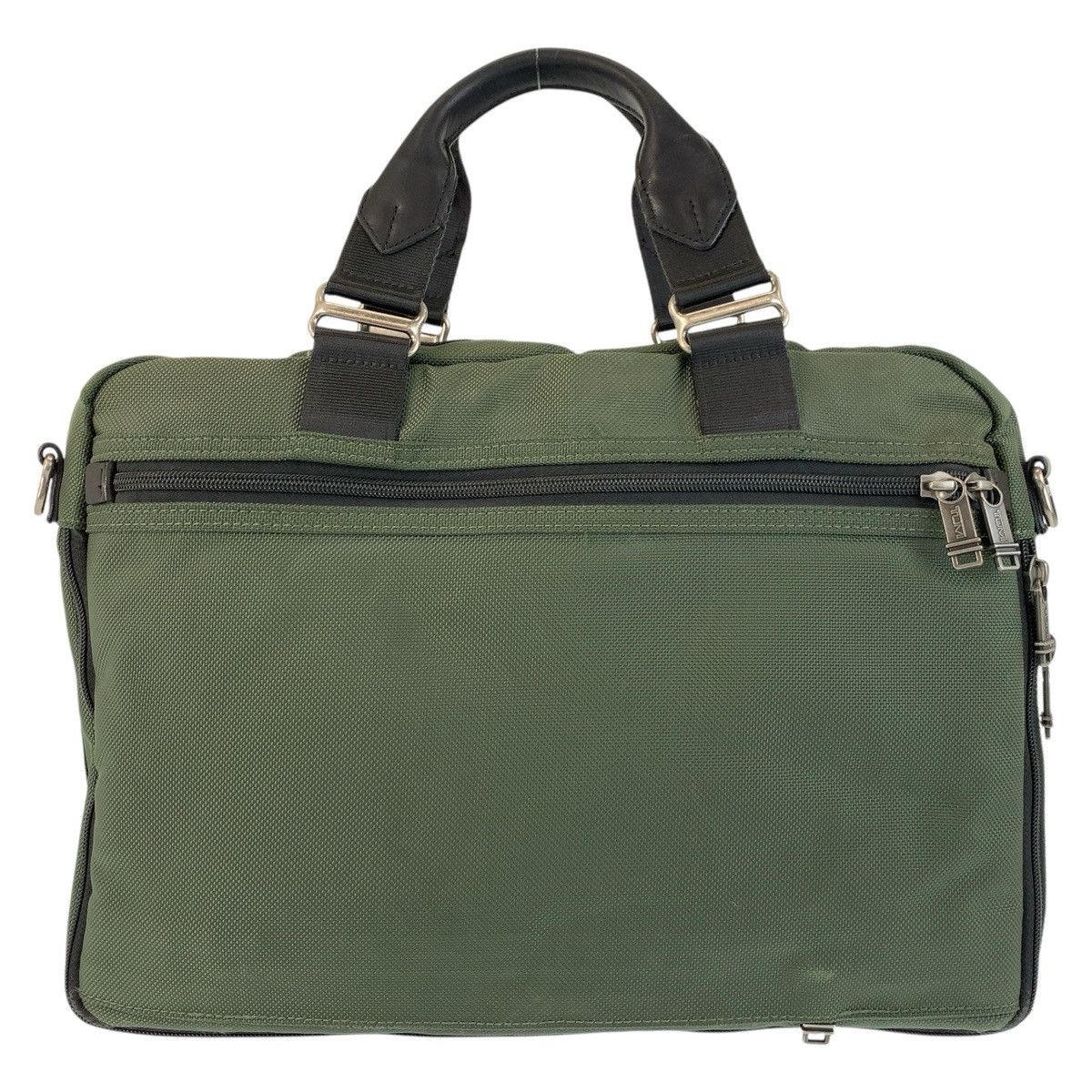 Other Other TUMI Canvas/Leather Alpha Bravo Andrews Slim Brief Briefcase 22631SPH Canvas Business Bag 22631SPH Size ONE SIZE - 2 Thumbnail