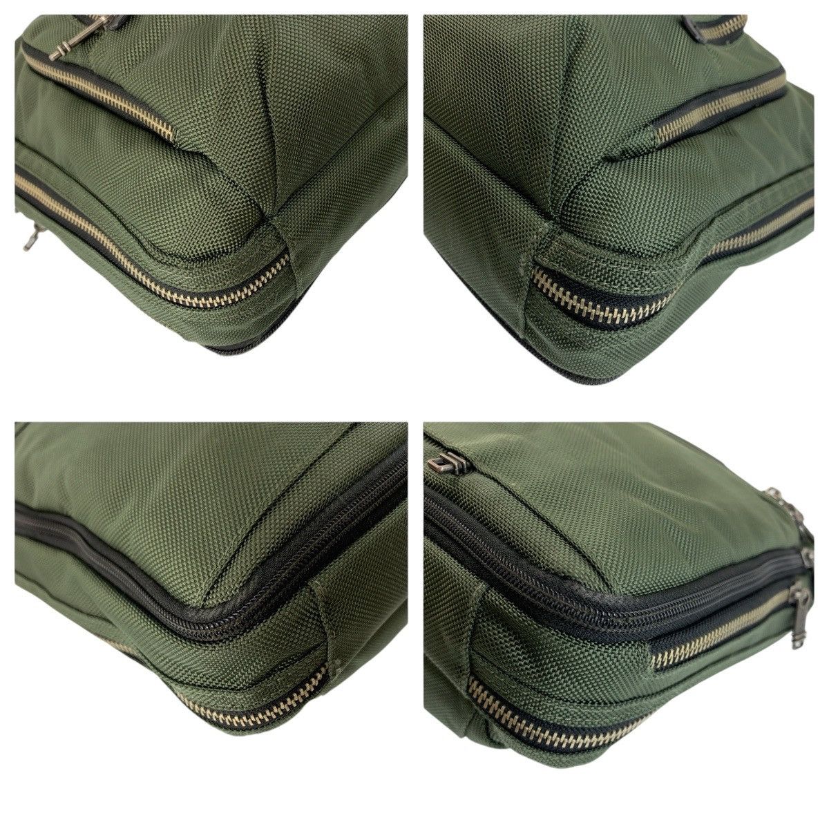 Other Other TUMI Canvas/Leather Alpha Bravo Andrews Slim Brief Briefcase 22631SPH Canvas Business Bag 22631SPH Size ONE SIZE - 3 Thumbnail