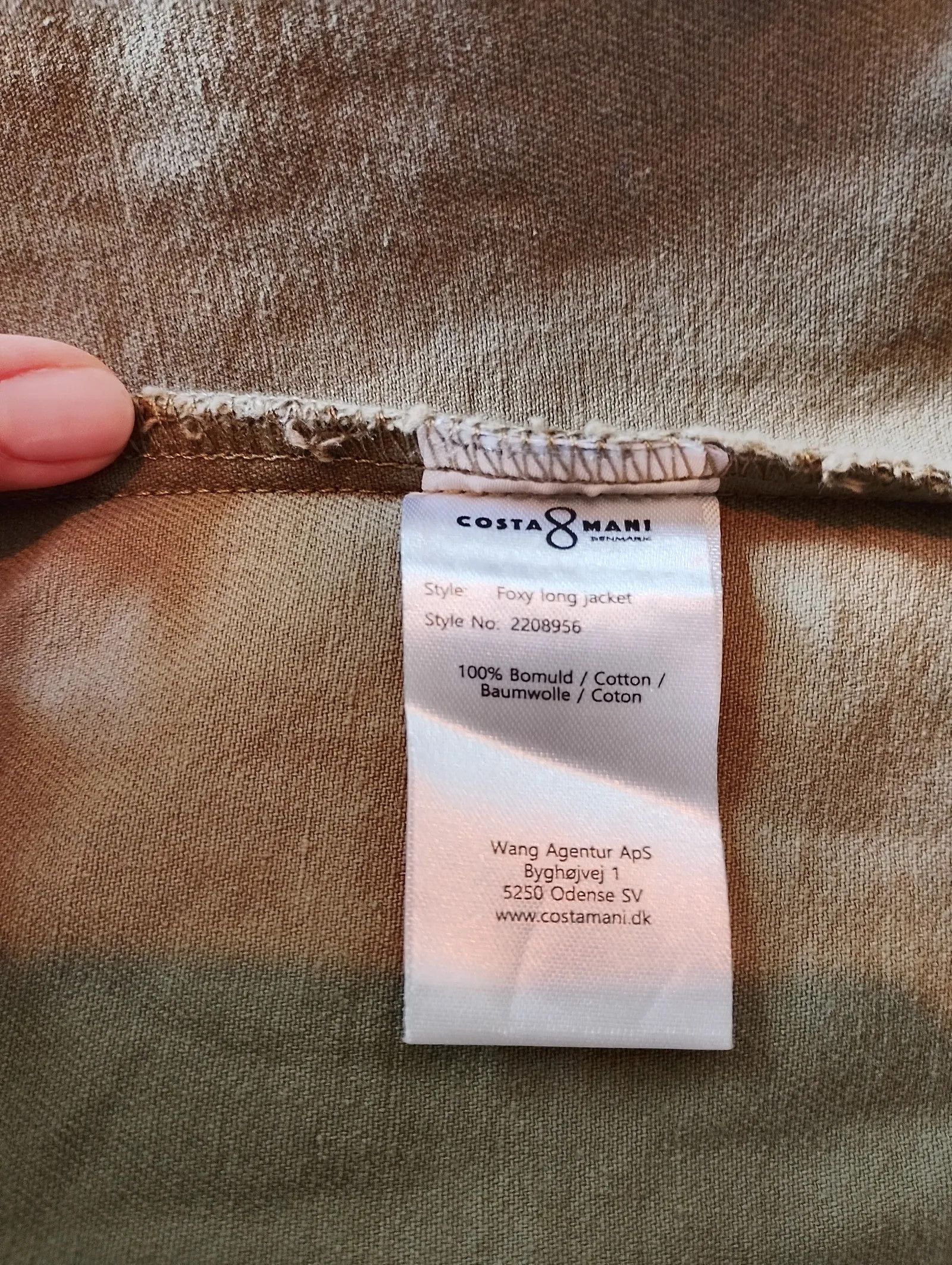 8 by YOOX COSTA 8 MANI Foxy Long Jacket Jacket Size S / US 4 / IT 40 - 4 Thumbnail