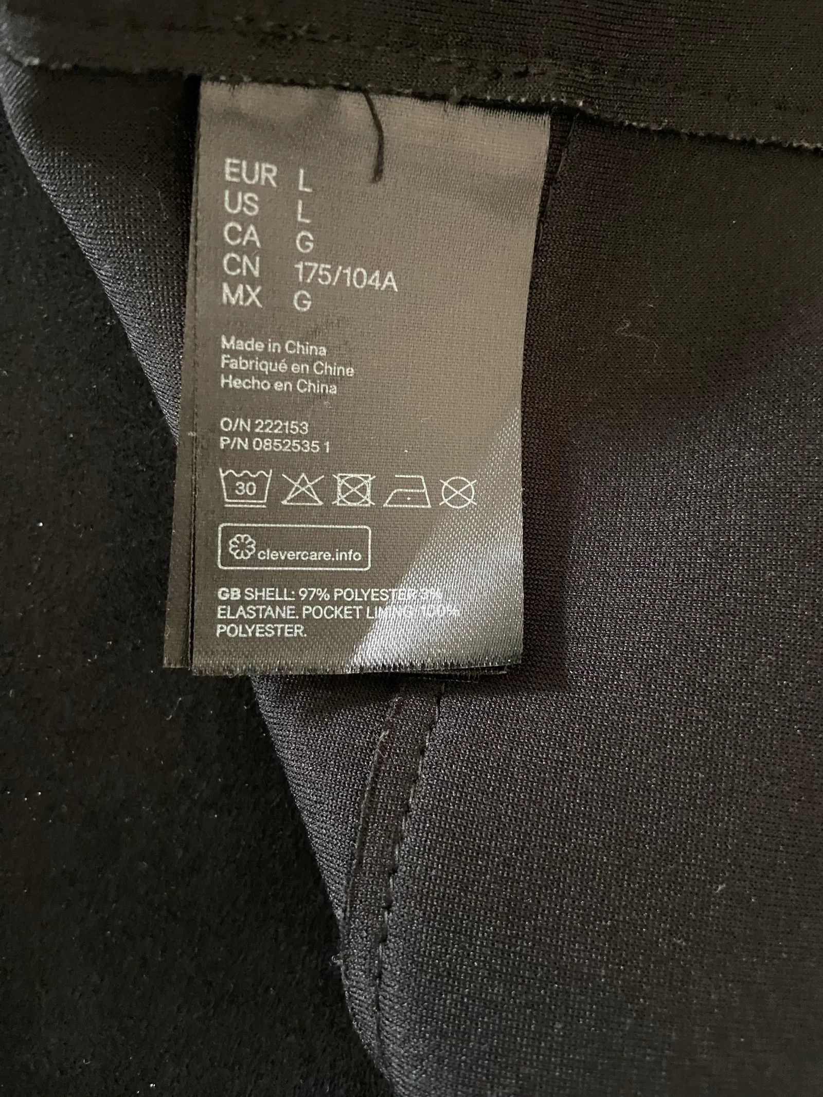 H&M H&M Svart inomhusjacka ser ut som mocka Jacket Size L / US 10 / IT 46 - 3 Thumbnail