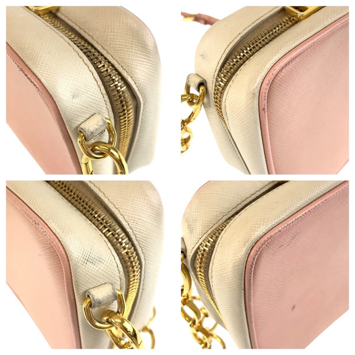Prada Prada Prada Saffiano Leather Shoulder Bag 502396 Leather Shoulder Bag 502396 DUTY FREE for USA Size ONE SIZE - 5 Thumbnail
