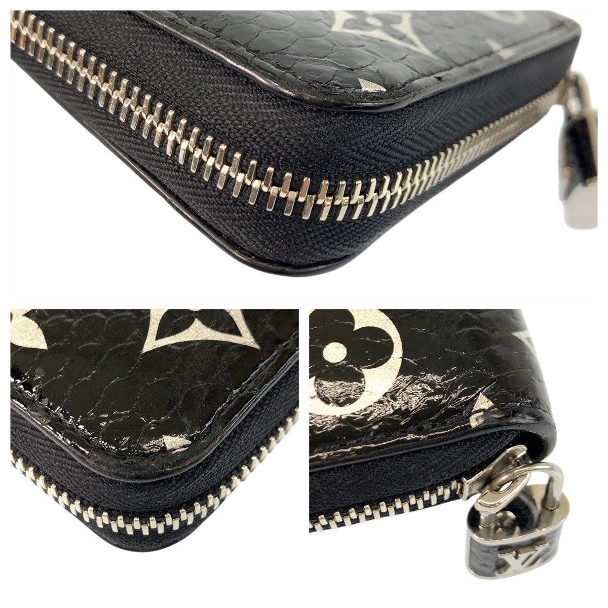 Louis Vuitton Louis Vuitton Louis Vuitton Monogram Exotic Zippy Wallet Long Wallet N96955 Natural Material Long Wallet N96955 Size ONE SIZE - 5 Thumbnail